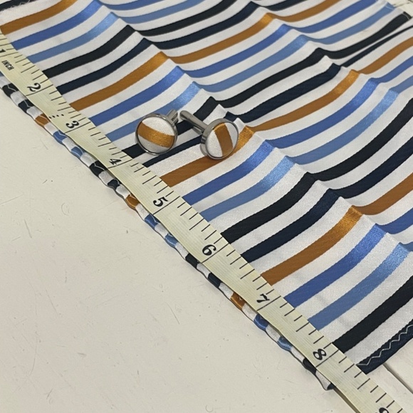 SILK TIE with scarf & wrist buttons.  Hand made in Vietnam.  It's a kit in a box - Picture 14 of 15